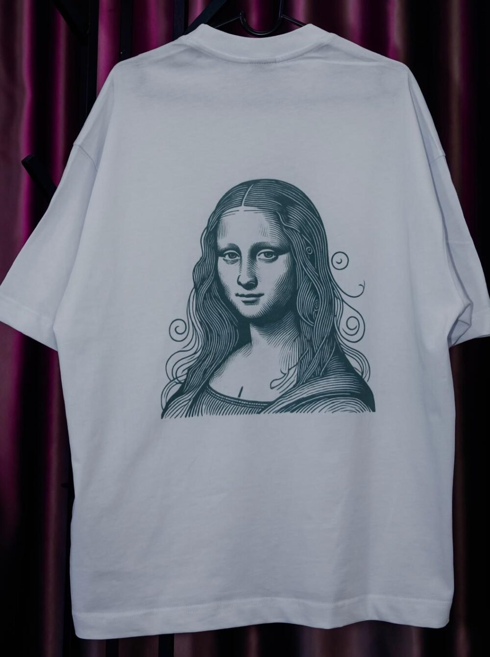 Mona Lisa Baskılı Tişört